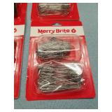 (4) 200 Silver Christmas Tree Ornament Hooks