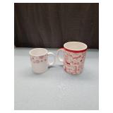 Holiday Christmas Mugs Set