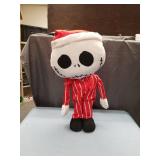 Nightmare Before Christmas Jack Skellington Santa Plush