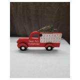 Red Truck Christmas Countdown Calendar