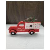 Red Truck Christmas Countdown Calendar