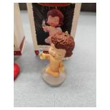 Hallmark Keepsake Christmas Ornament Set - Red Truck and Cherubs