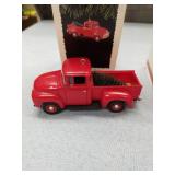 Hallmark Keepsake Christmas Ornament Set - Red Truck and Cherubs