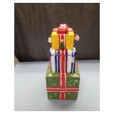 Christmas Cookie Cutters and Gift Box Cookie Jar