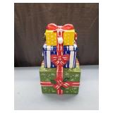 Christmas Cookie Cutters and Gift Box Cookie Jar