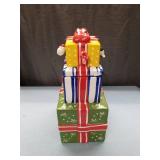 Christmas Cookie Cutters and Gift Box Cookie Jar