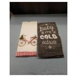 Winter Holiday Kitchen Towel Set