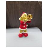 Animated Dr Seuss The Grinch Plush Trombone Playing You