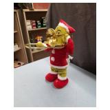 Animated Dr Seuss The Grinch Plush Trombone Playing You