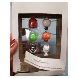 Hallmark Disney The Nightmare before Christmas Mini Shatterproof Christmas Ornaments  6  0.01lbs