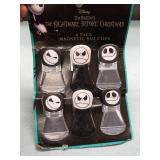 Nightmare Before Christmas Jack Skellington Magnetic Bag Clips Set