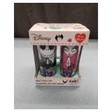 Zak Designs Glass 2 oz Disney Nightmare Before Christmas Jack & Sally Drinkware  Set of 4