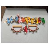 Musical Sleigh Bells with Wooden Handle