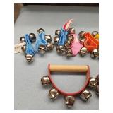 Musical Sleigh Bells with Wooden Handle