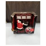 Elvis Musical Piano Santa Figure