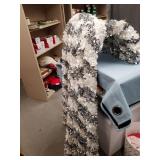 LOT OF 6 TINSEL CANDY CANES 42 INCHES