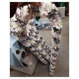 LOT OF 6 TINSEL CANDY CANES 42 INCHES