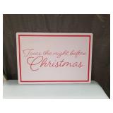 Twas The Night Before Christmas Wall Sign