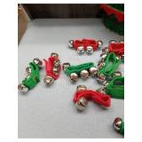 Christmas Bell Wrist Bands with Decorative Basket