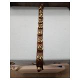 Sleigh Bell Leather Strap