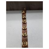 Sleigh Bell Leather Strap