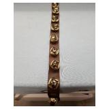 Sleigh Bell Leather Strap