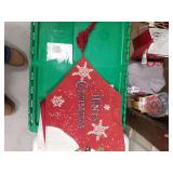 Snowman Christmas Table Runner, Christmas Table Runner with Tassels for Home Dining Table Kitchen Christmas Holiday Decorations