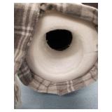 HOLIDAY CHRISTMAS SNOWMAN HEAD TREE TOPPER W/TOP HAT & SCARF HOLIDAY HOME DECOR