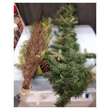 Holiday Pine Wreath with Red Berries