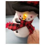 Plush Snowman Decorations Set