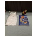 Christmas Book Set with Santa Letter Paper and Figurine