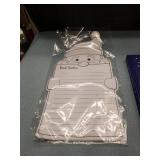 Christmas Book Set with Santa Letter Paper and Figurine