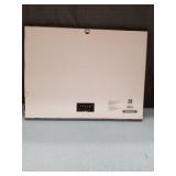 Christmas Backdrop Canvas Art Lights Up & Red Holiday Sign Set