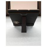 Christmas Backdrop Canvas Art Lights Up & Red Holiday Sign Set