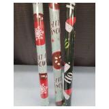 3 ROLLS OF CHRISTMAS WRAPPING PAPER