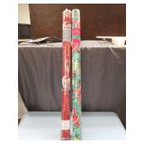 2 ROLLS OF CHRISTMAS WRAPPING PAPER