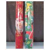 2 ROLLS OF CHRISTMAS WRAPPING PAPER