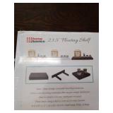 (3) Home Basics Long Rectangle Floating Wood Shelf  White 23.5 inches