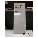 (3) Home Basics Long Rectangle Floating Wood Shelf  White 23.5 inches