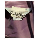 1970s Mauve Satin Evening Gown #4446