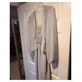 Mother of the Bride or Groom  Dress with sheer overlay Detail