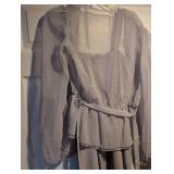 Mother of the Bride or Groom  Dress with sheer overlay Detail