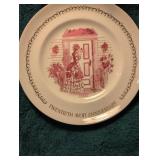 Avon Anniversary Collector Plates Set