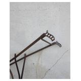 Iron Wheel Garden Cultivator Tool