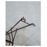 Iron Wheel Garden Cultivator Tool