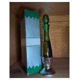 Avon Empire Green Bud Vase Sunnet Cologne