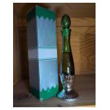 Avon Empire Green Bud Vase Sunnet Cologne