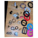 Mixed Jewelry and vintage tshirt tie Collection