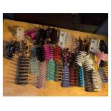 Colorful Hair Clip / brush Collection
