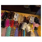 Colorful Hair Clip / brush Collection